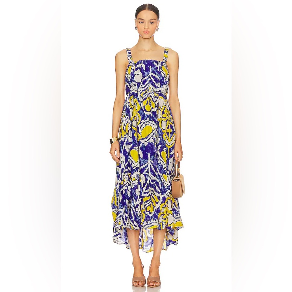Cleobella Muriel Midi Dress in Azores Print Size S
